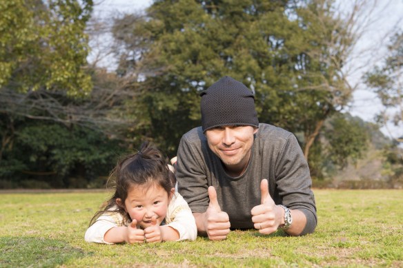 仲の良い父と娘